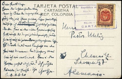 Kolumbien, 274, Brief