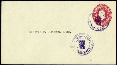 1895, Guatemala, U 7 a, Brief