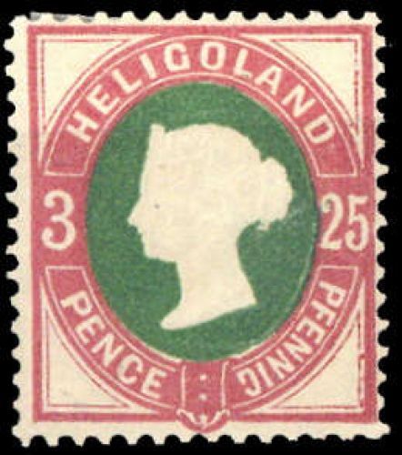 1875, Altdeutschland Helgoland, 15, *