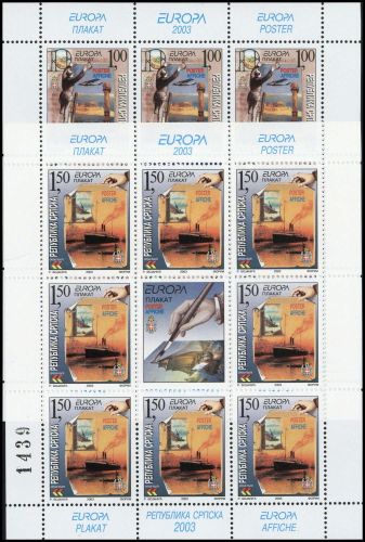 2003, Bosnien-Herzegowina Serbische Rep., 271-72 KB, **