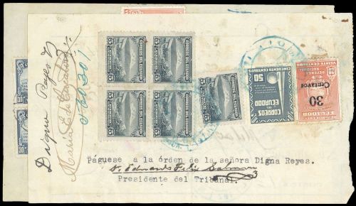 1946, Ecuador, 540, 443 u.a.