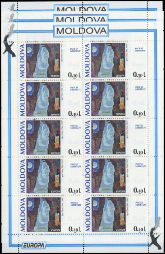 1995, Moldawien, 164-66 KB, **