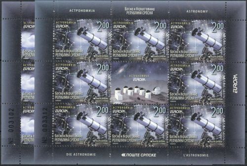 2009, Bosnien-Herzegowina Serbische Rep., 461-62 KB, **