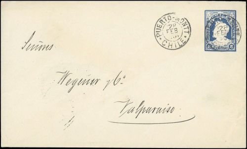 1900, Chile, U 9, Brief