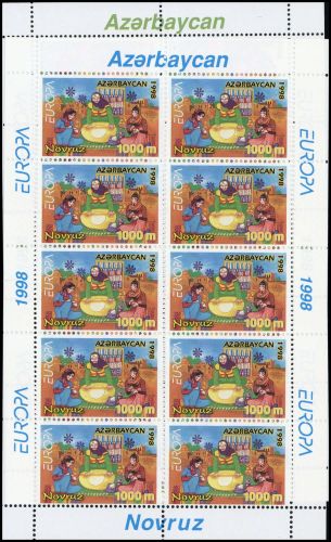 1998, Aserbeidschan, 438-39 KB, **