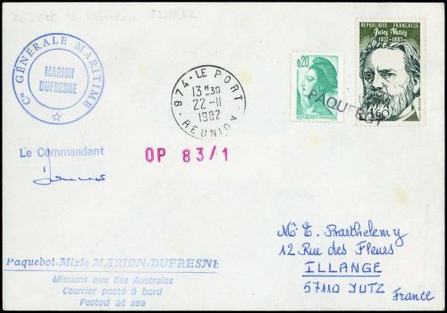 1982, Frankreich, 2342, Brief