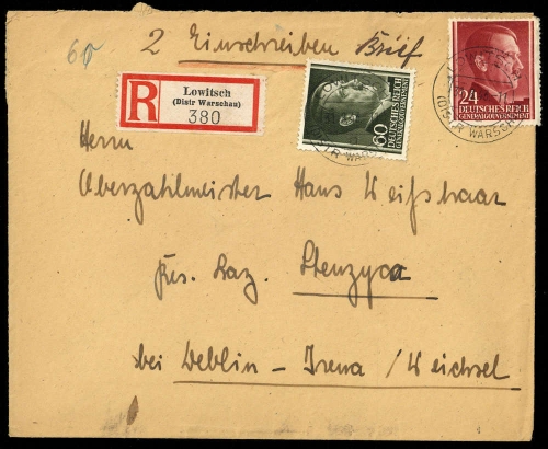 1943, Generalgouvernement, Brief