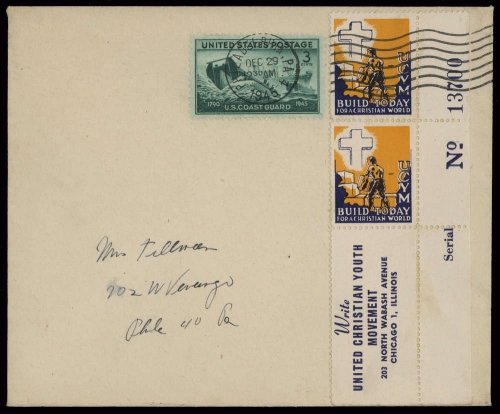 1945, USA, 541 u.a., Brief