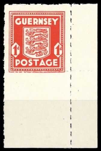 1941, Deutsche Besetzung II. WK Guernsey, 2 Ecke, **