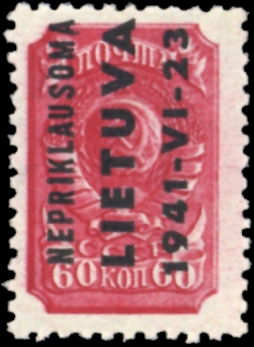1941, Deutsche Besetzung II. WK Litauen, 8, **