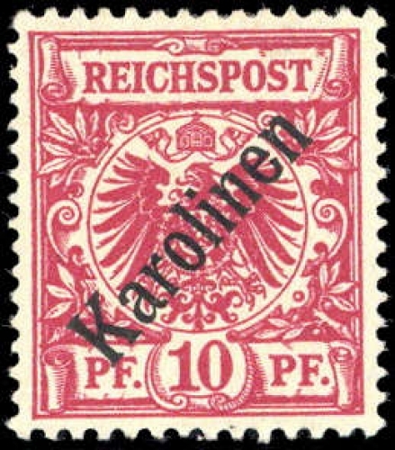 1899, Deutsche Kolonien Karolinen, 3 I, *