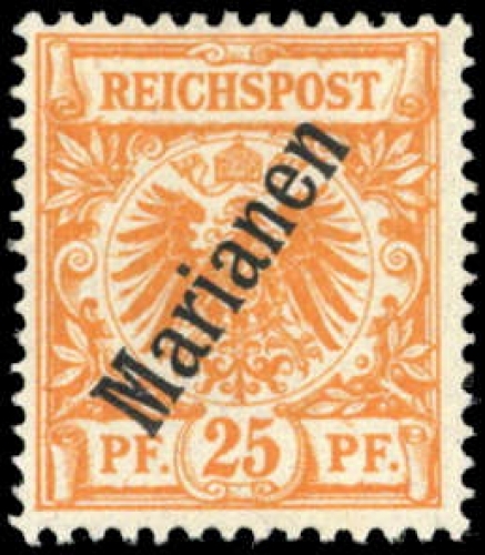1900, Deutsche Kolonien Marianen, 5 II, *