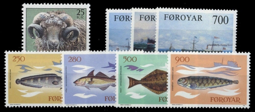 1979, Färöer, 42 u.a., **