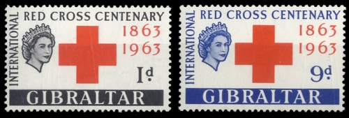 1963, Gibraltar, 164-65, **
