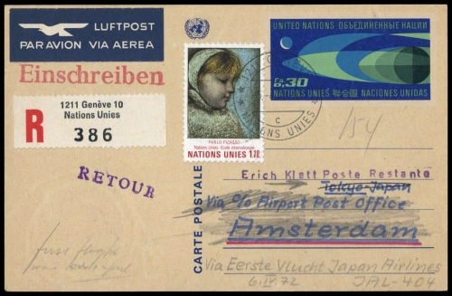 1972, UNO Genf, P2 , 21, Brief