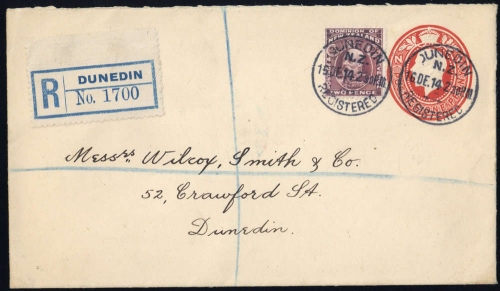 1914, Neuseeland, Brief