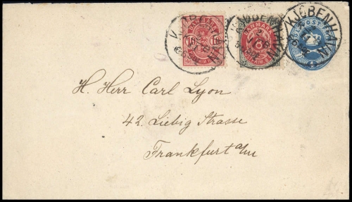 1885, Dänemark, Brief