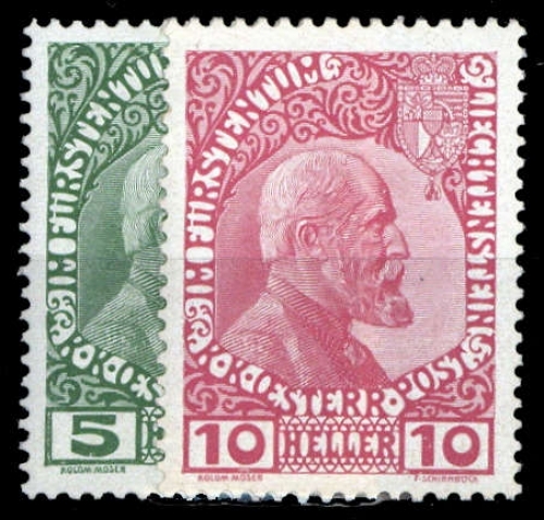 1912, Liechtenstein, 1+2 x, *