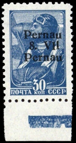 1941, Deutsche Besetzung II. WK Estland Lok Pernau, 9 IV, **