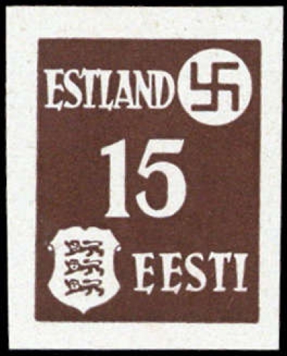 1941, Deutsche Besetzung II. WK Estland, 1 PU I
