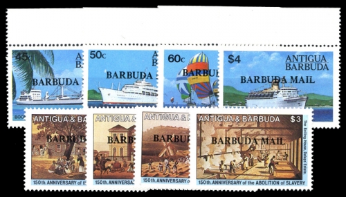 1984, Barbuda, 734-37 u.a., **