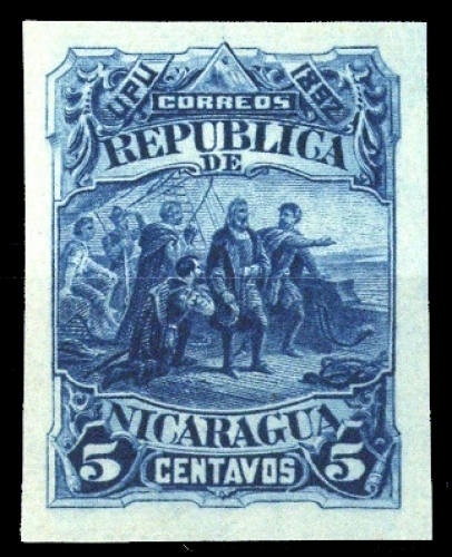1892, Nicaragua, 42 U, *