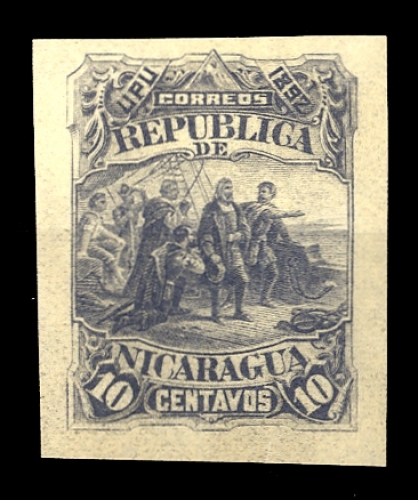 1892, Nicaragua, 43 U, (*)