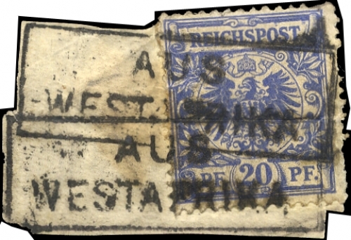 Deutsche Schiffspost allgemein, DR 48, Briefst.