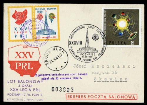 1969, Polen, Brief