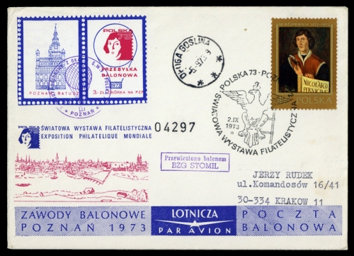 1973, Polen, Brief
