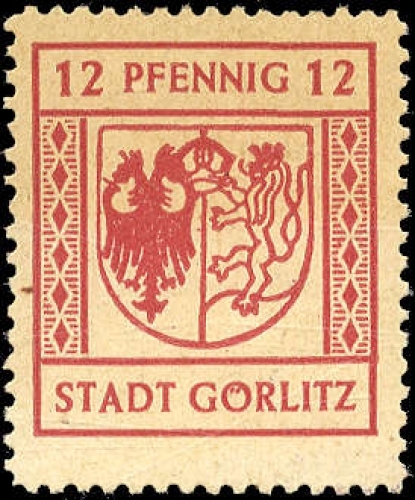 1945, Deutsche Lokalausgabe Görlitz, 8 y, **
