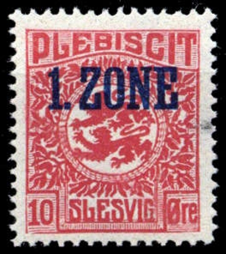1920, Deutsches Abstimmgeb. Schleswig, 18 Dzf., **
