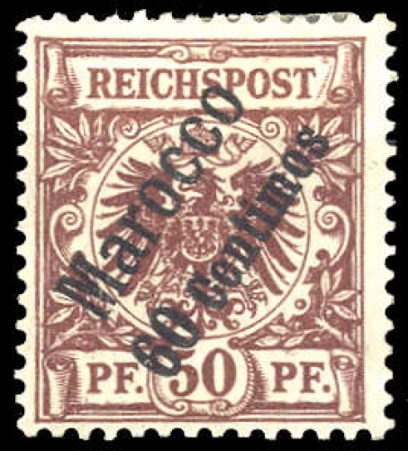 1899, Deutsche Auslandspost Marokko, 6, *