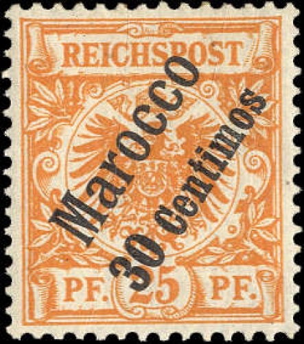 1899, Deutsche Auslandspost Marokko, 5, *