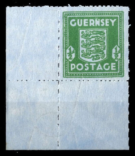 1942, Deutsche Besetzung II. WK Guernsey, 4 Ecke, **