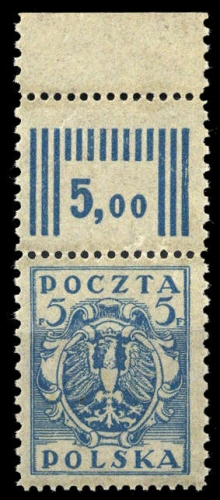 1922, Ost-Oberschlesien Reguläre Ausgabe, 1 OR L, **