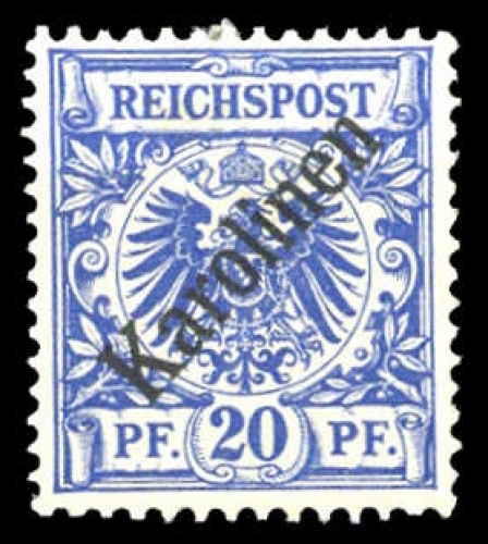 1899, Deutsche Kolonien Karolinen, 4 I, *