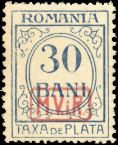1918, Deutsche Besetzung I. WK Rumänien, P 4, **