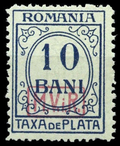 1918, Deutsche Besetzung I. WK Rumänien, P 7, **