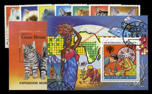 1979, Guinea Bissau, Bl. 147 u.a, **, gest.