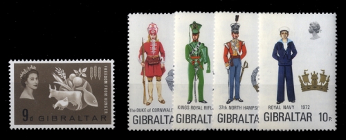 1963, Gibraltar, 163 u.a., **