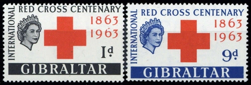 1963, Gibraltar, 164-65, **