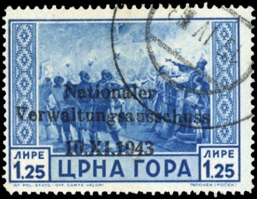 1943, Deutsche Besetzung II. WK Montenegro, 12, gest.
