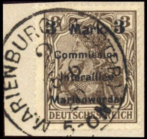 1920, Marienwerder, 24 A I b, Briefst.