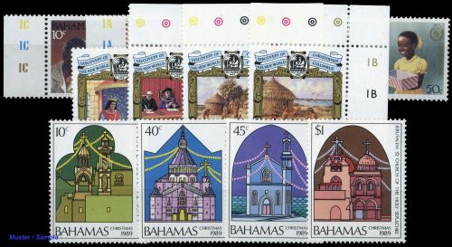 1986, Bahamas, 636-39 u.a., **