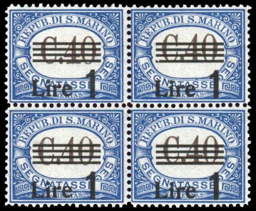 1936, San Marino, P 59 (4), **