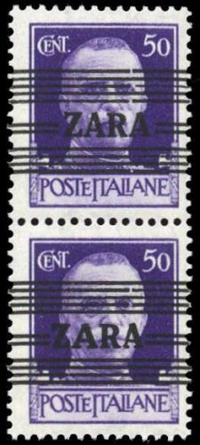 1943, Deutsche Besetzung II. WK Zara, 32 I+III, **