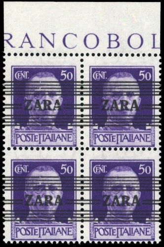 1943, Deutsche Besetzung II. WK Zara, 32 (4) OR, **