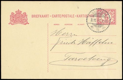 Niederländisch Indien, P 24, Brief
