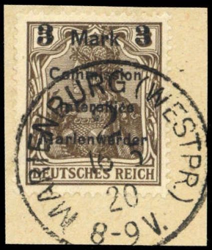 1920, Marienwerder, 24 B II a, Briefst.